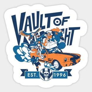 Vault of Midnight 22nd Anniversary Shirt! Sticker